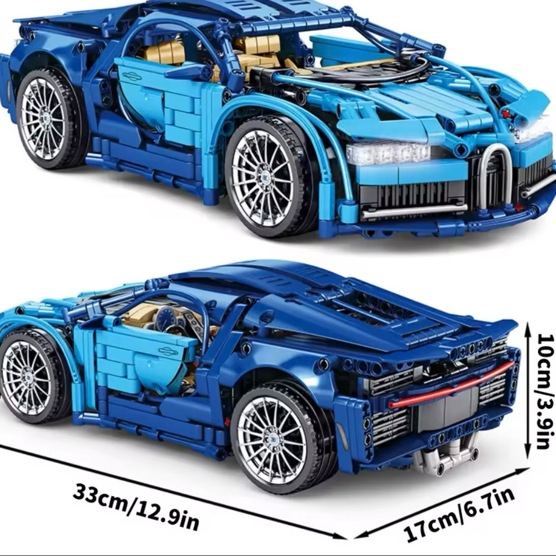 Bugatti Chiron | 1355 Piezas 1:14